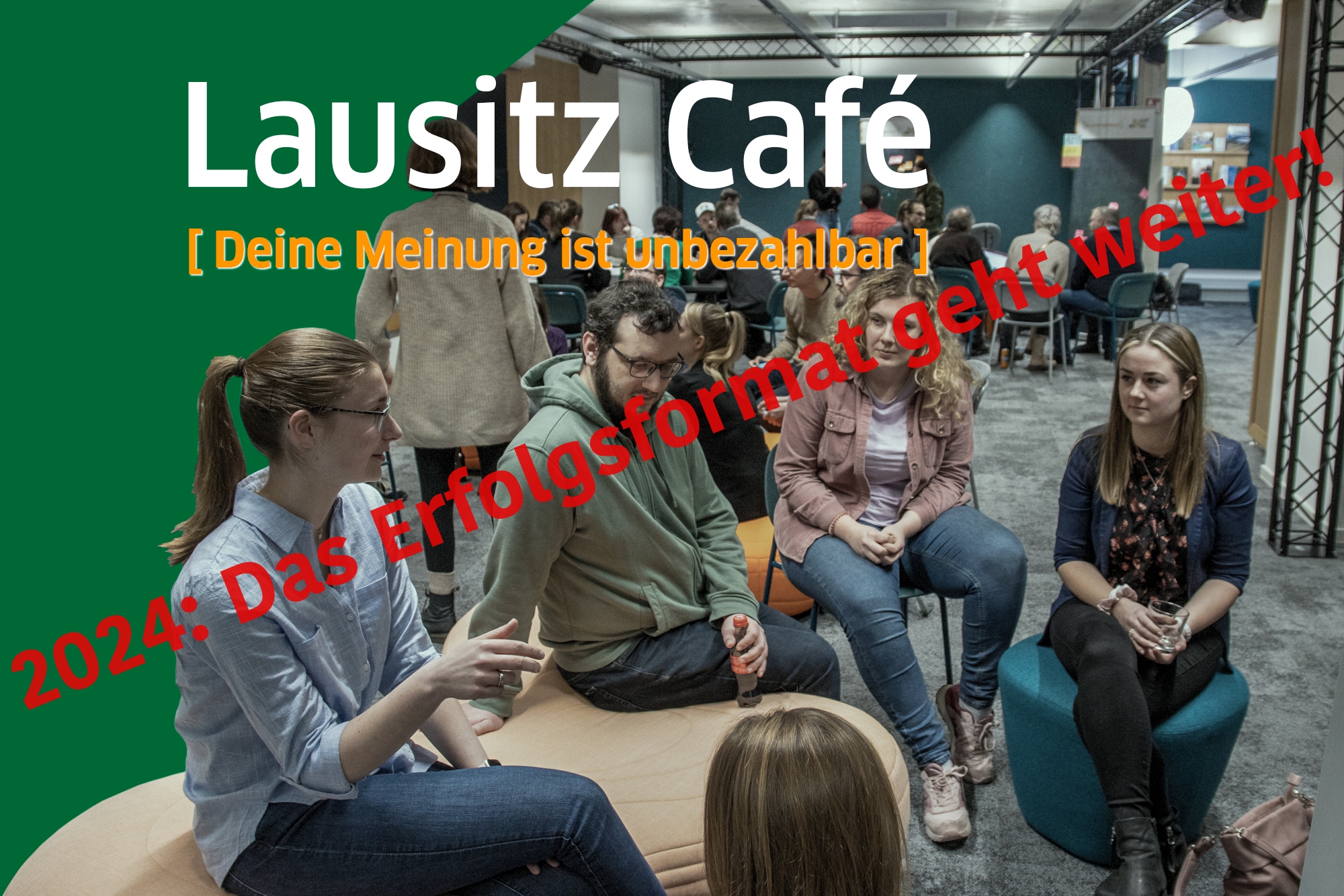 "Input, der effektiv genutzt wird" - Einladung zum Lausitz Café in Schleife